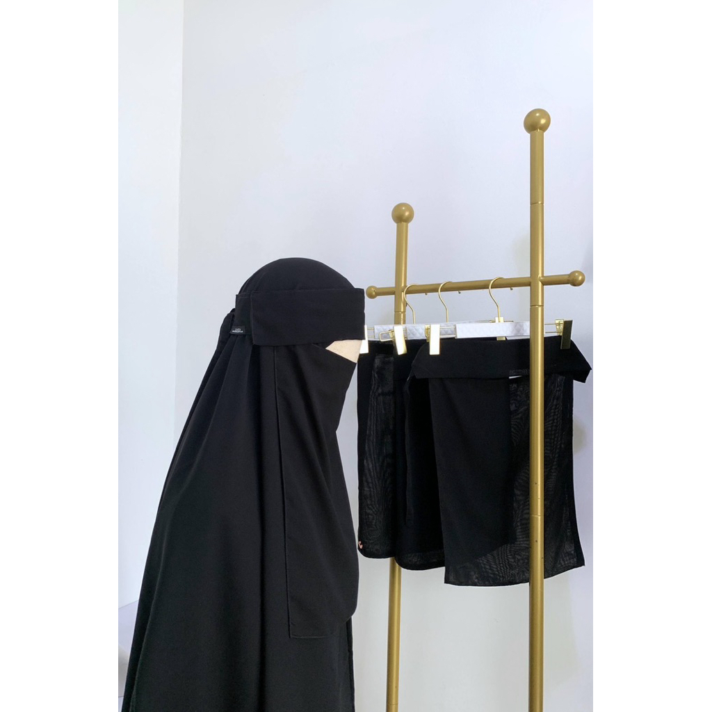 ALANA NIQAB BANDANA PONI | ZAKIA MUSLIMAH WEAR
