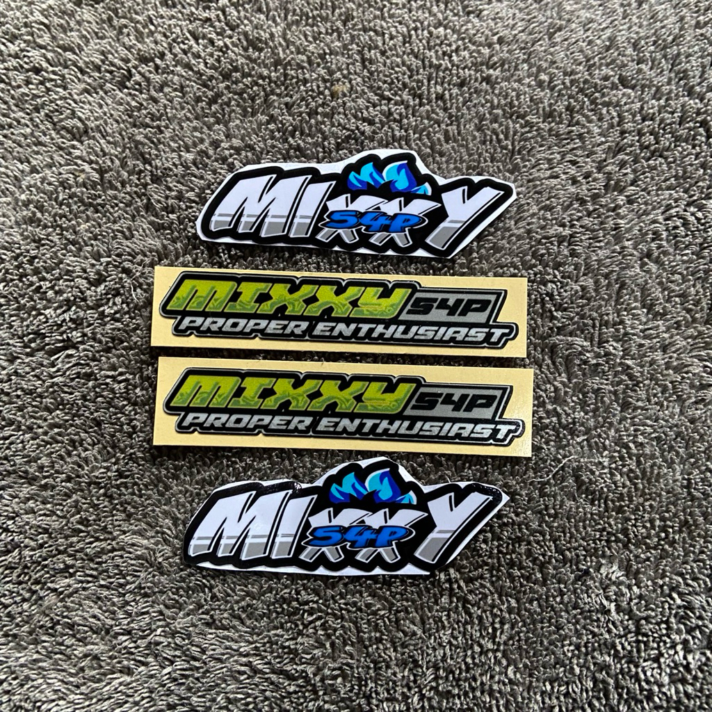 

STICKER MIXXY 54P HOLOGRAM (4 pcs)