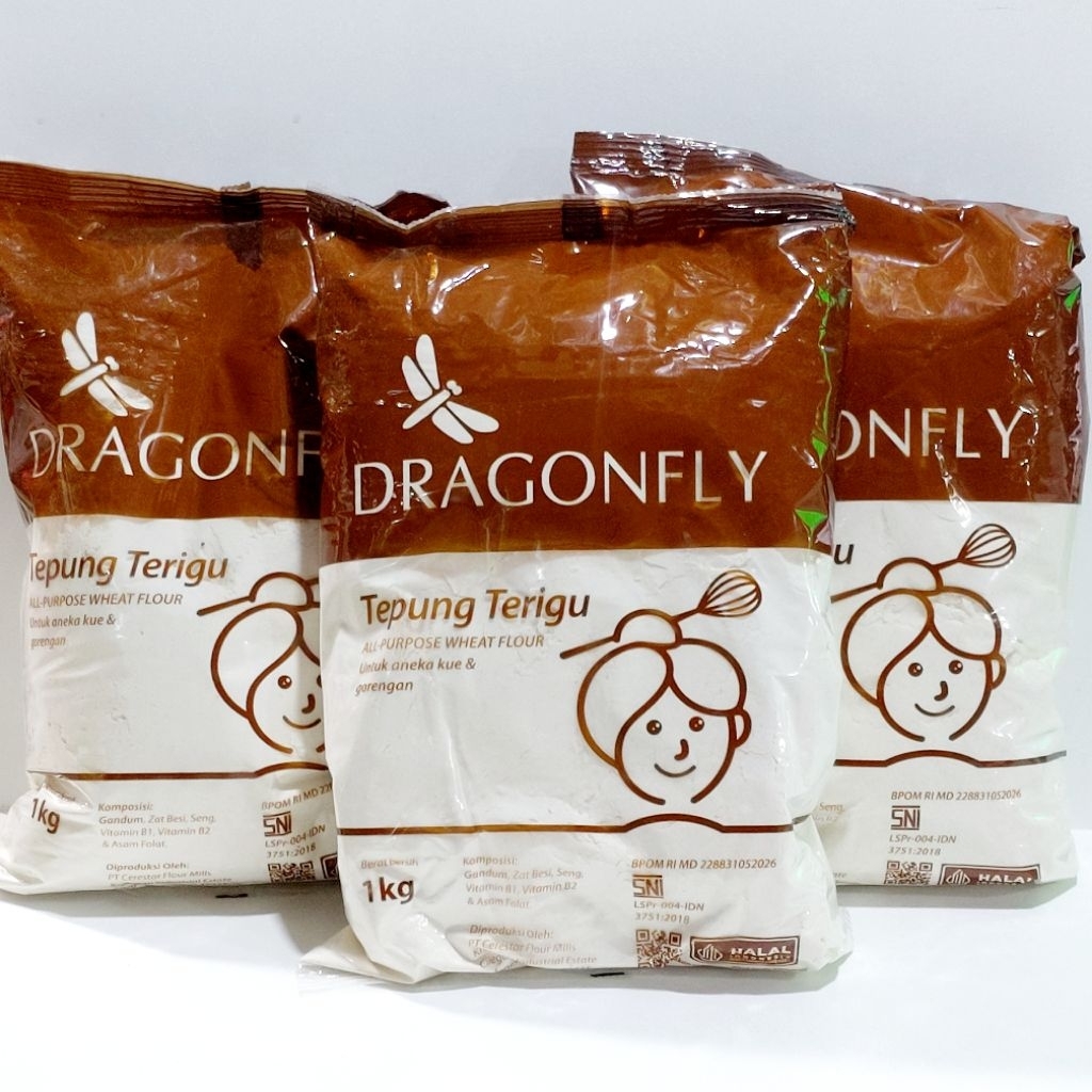 

TEPUNG TERIGU DRAGONFLY 1 KG