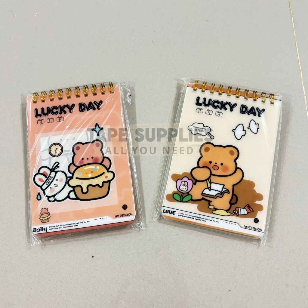 

[Whispers] Buku Pocket Notepad BUKU SAKU Ring DIARY KECIL ANAK - Buku Catatan Lucu
