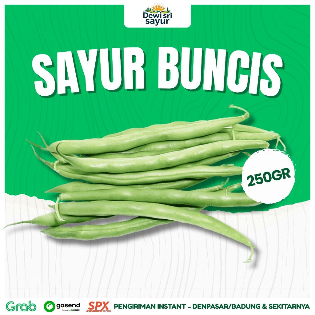 

Sayur Buncis 250gr – Dewi Sri Sayur