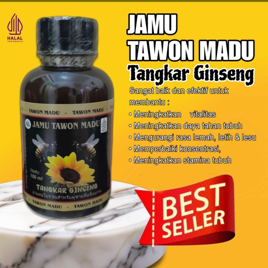 

Jamu Tawon Madu / Jamu Tonik / Jamu Tawon Madu 150ml