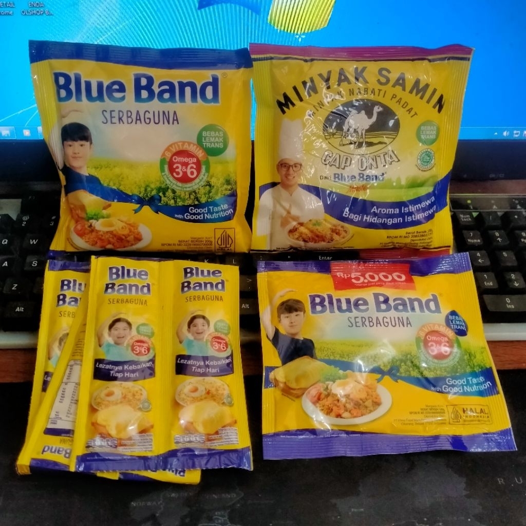 

Blue Band Blueband Serbaguna 200gr 100gr 15gr x 6 sachet / Minyak Samin 200gr
