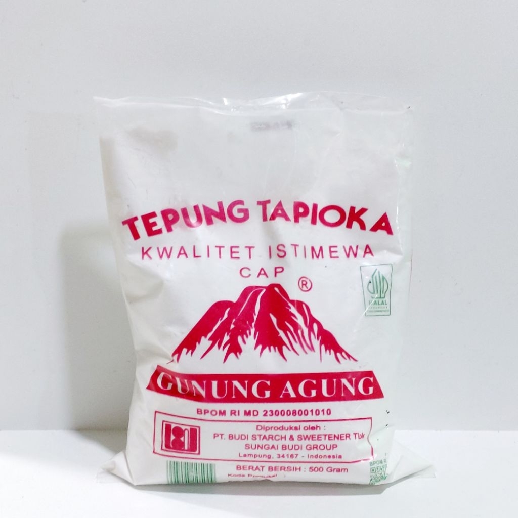 

TEPUNG TAPIOKA CAP GUNUNG AGUNG 500 GRAM
