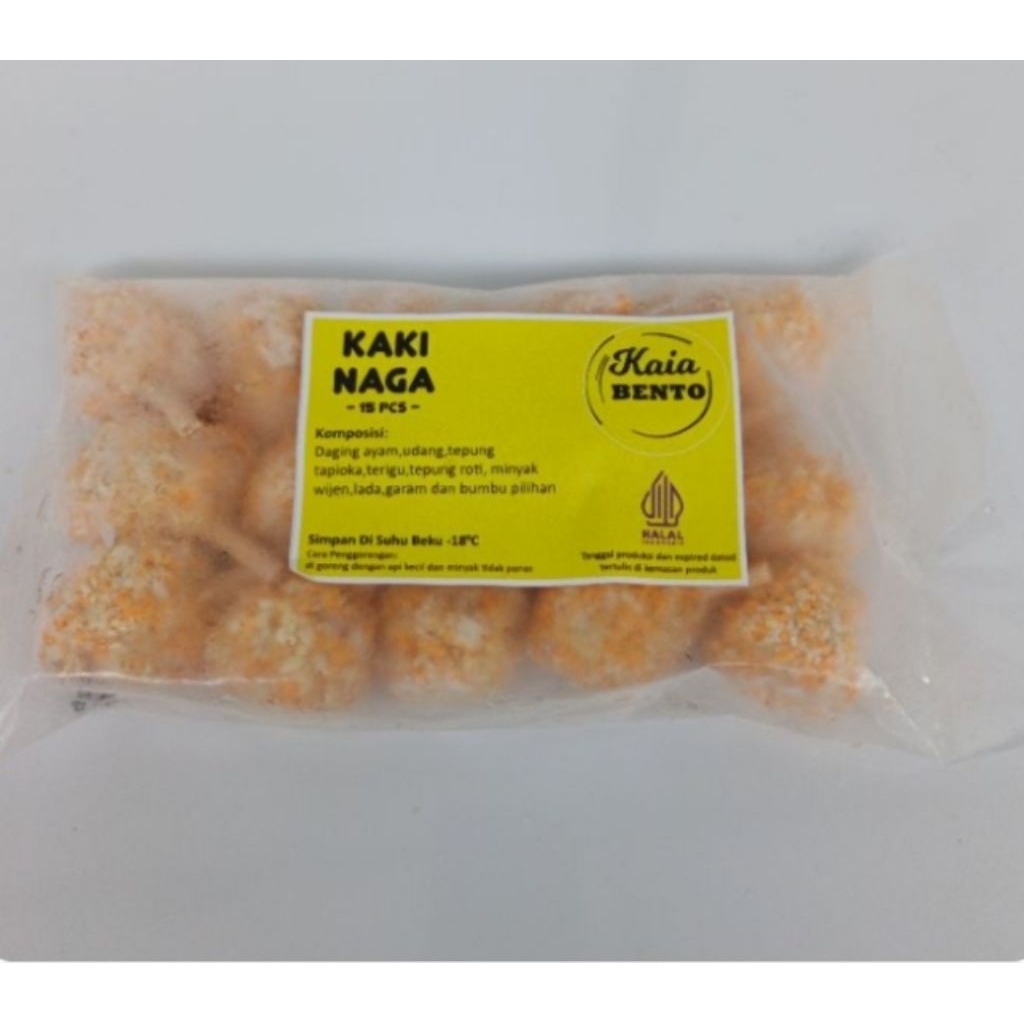 

KAIA BENTO KAKI NAGA ISI 15 - 500g