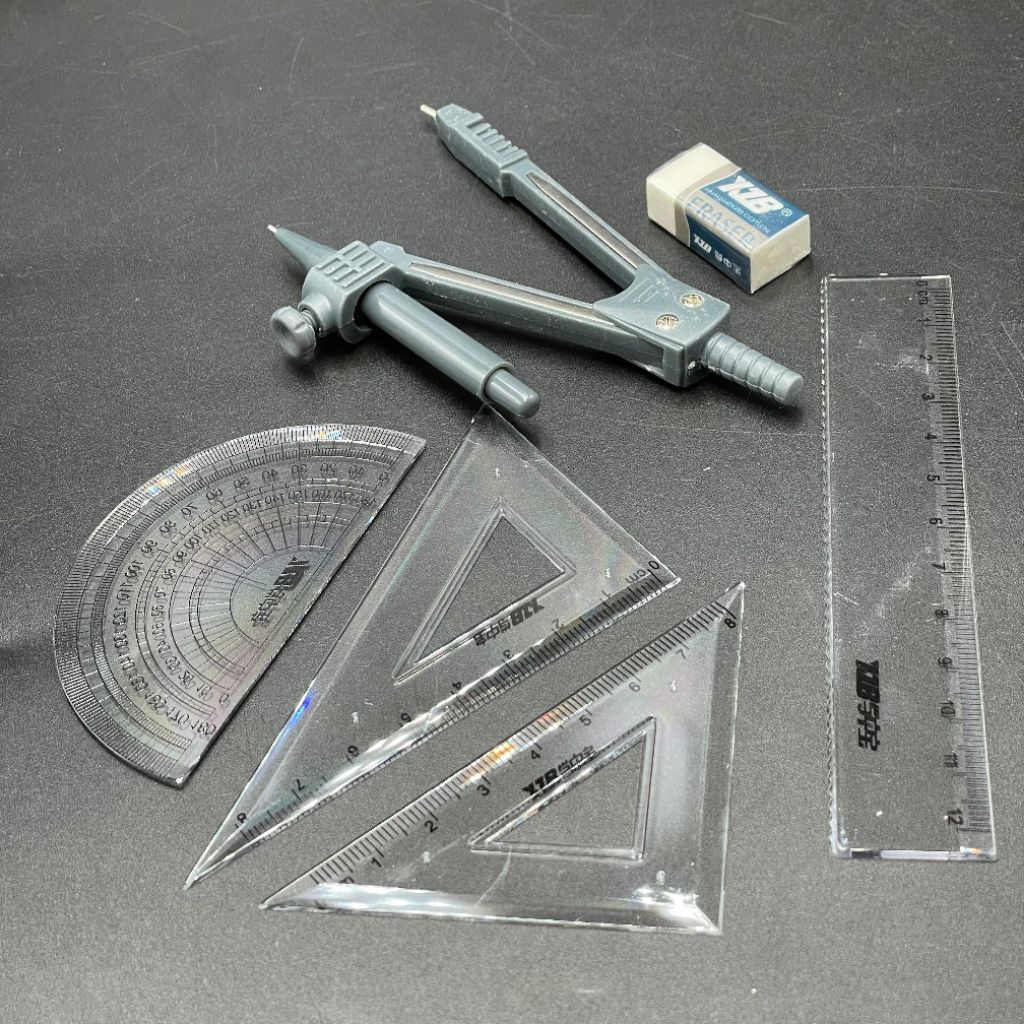 

JANGKA + GARISAN SET 7IN1 "XZB