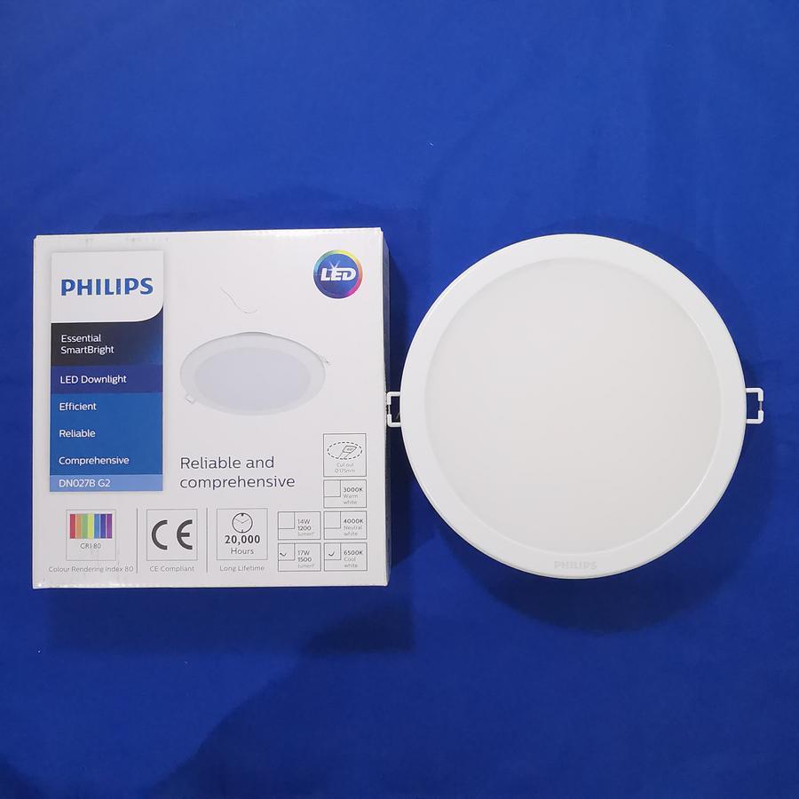 DN027B G2 17W Lampu DownLight Panel Inbow LED Philips - 3000K