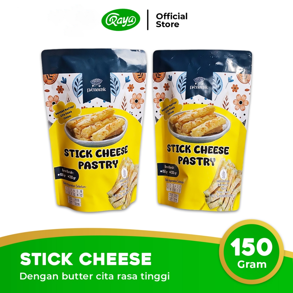 

Cheese Stick Pastry Pienarak - Kue Stik Keju Premium | Camilan Jajan Gurih Oleh Oleh Khas Malang