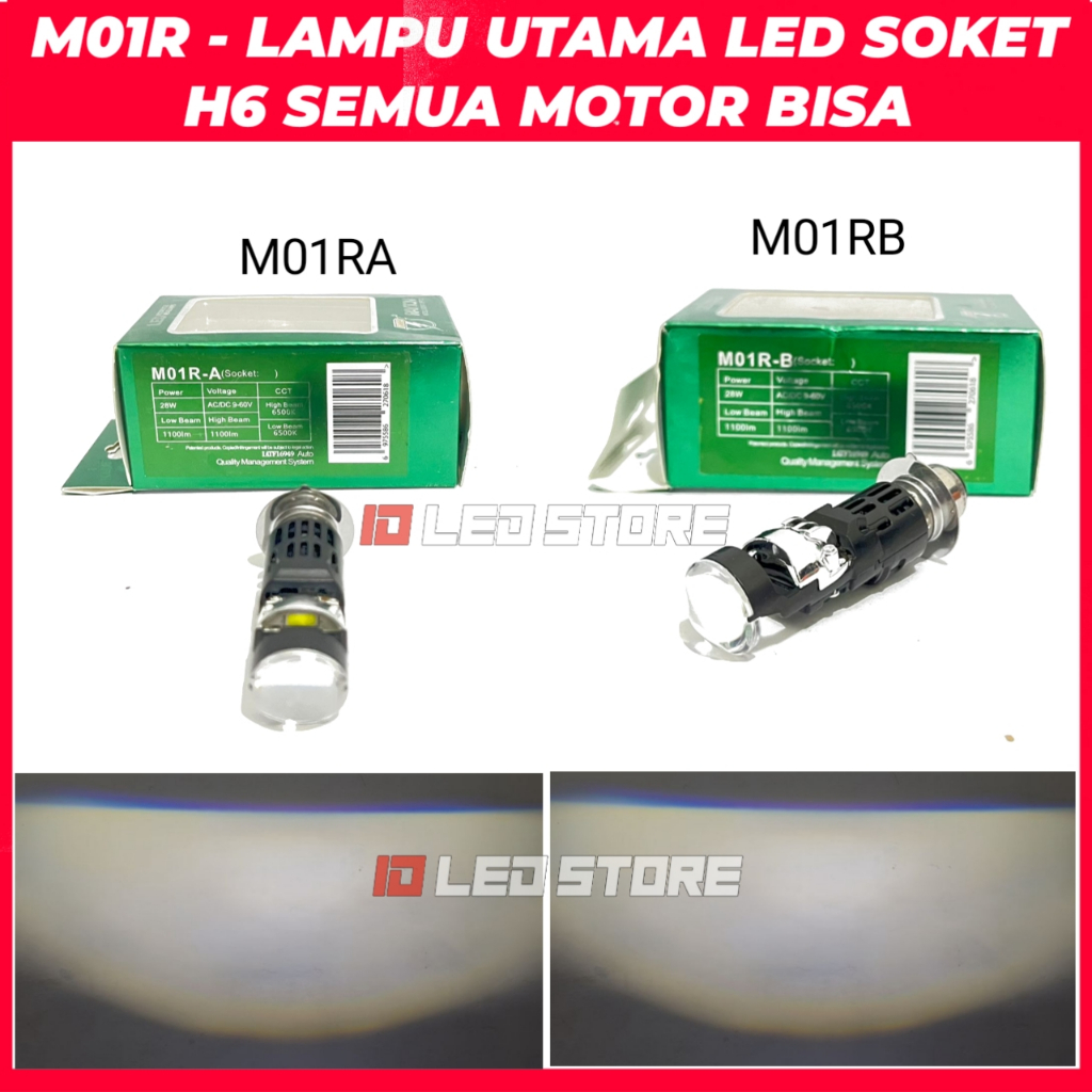 Lampu Utama RTD RAYON H6 M01R LED PNP Semua Motor H6 Lampu Depan LED H6 RTD