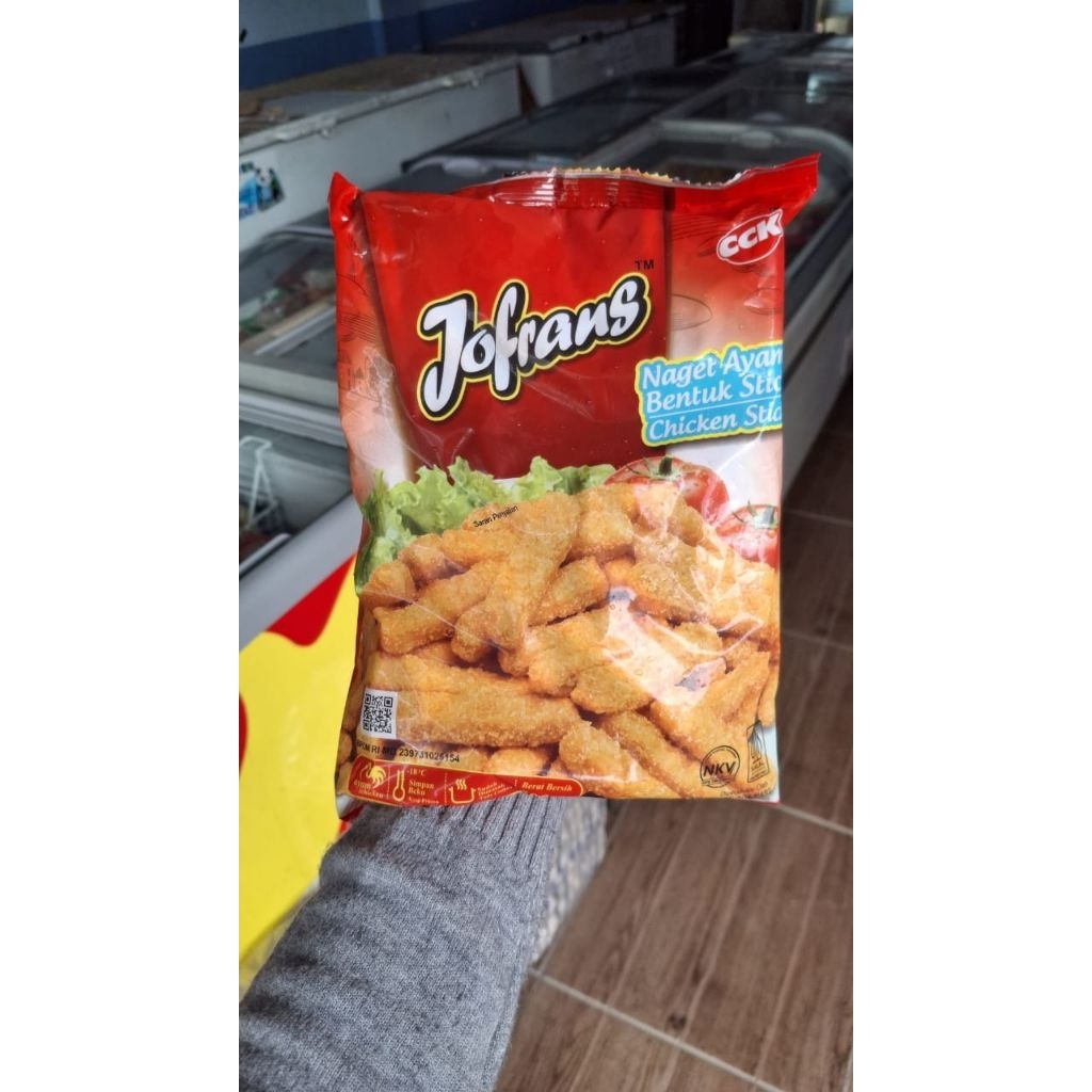 

Jofrans Stik Naget 500g Frozen food cik ntik Jambi cemilan jajanan seblak korea jepang