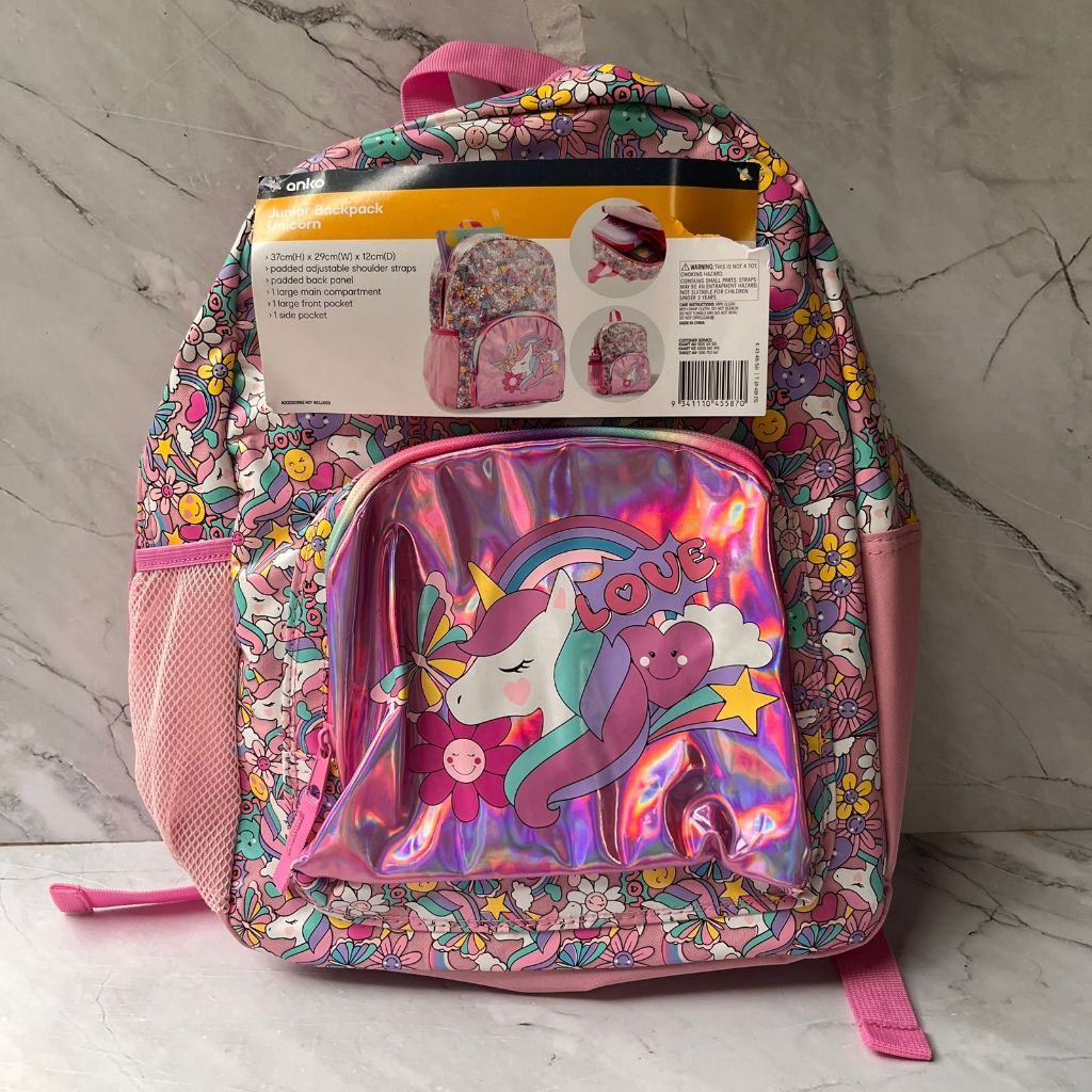 Anko Junior Backpack Unicorn