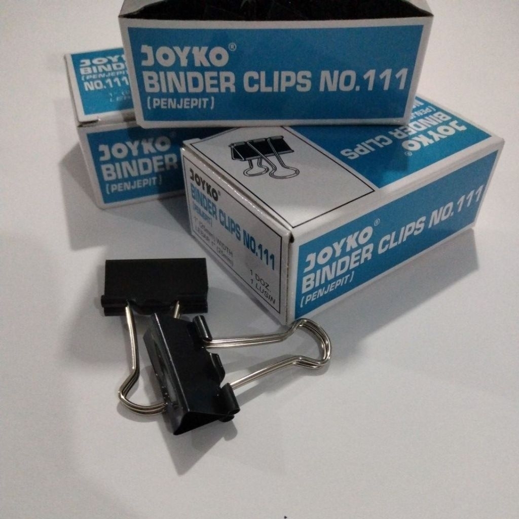 

Binder clip Joyko No.111 /Klip Binder Dokumen/ Klip berkas