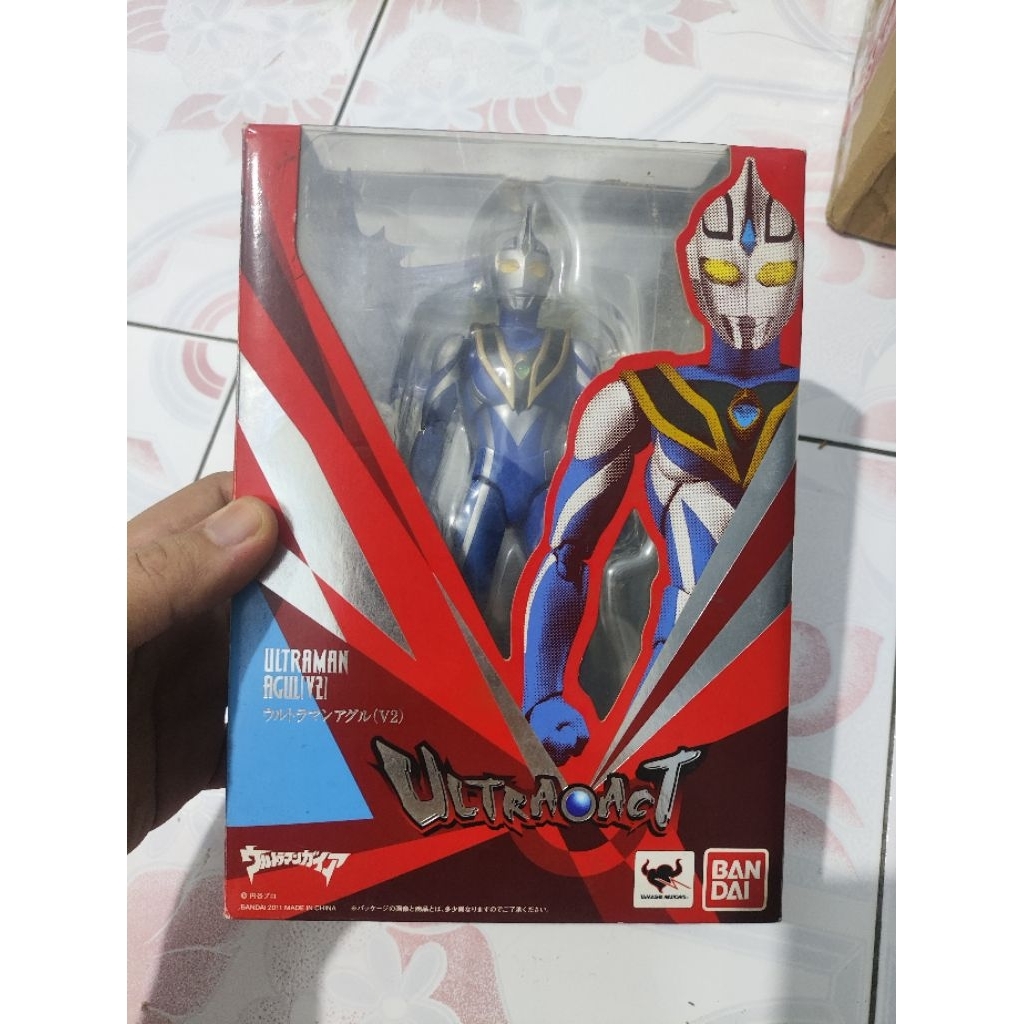 Action Figure ultra act Ultraman Agul V2 Original Bandai