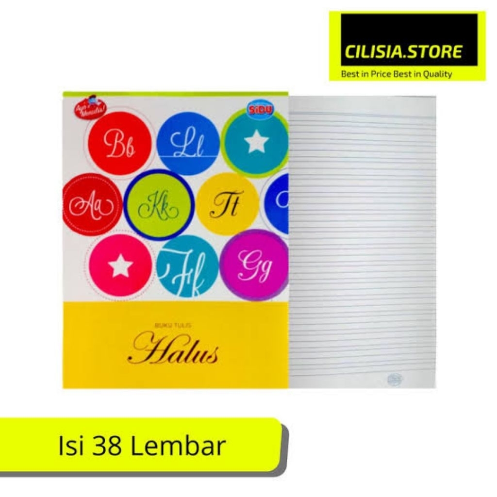 

SINAR DUNIA SIDU GARIS 3 TIGA BUKU TULIS HALUS