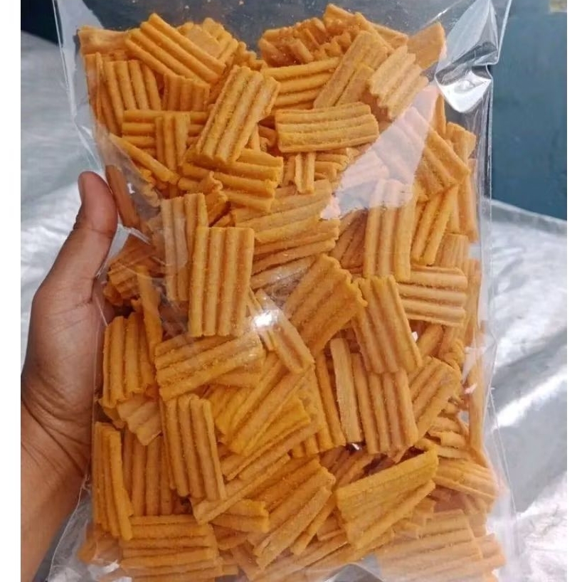 

KENTANG JAGUNG BAKAR 1KG (1000GR) KENTANG IRIS SNACK CEMILAN VIRAL