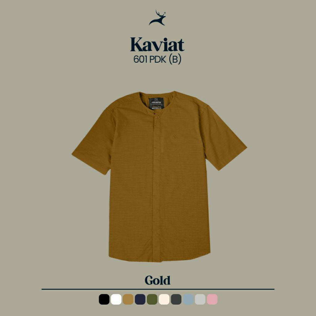 Kemko pendek original gold  retama premium