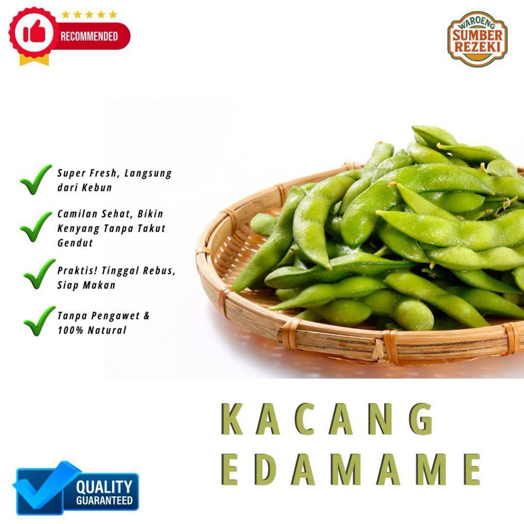 

Kacang Edamame Premium (kualitas Ekspor)