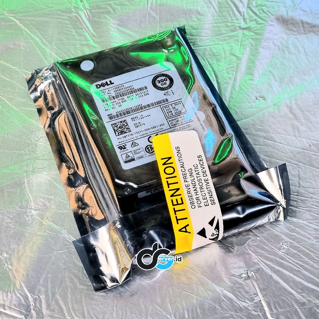 Hardisk Dell 300GB 10K RPM 2.5-inch 6Gb/s SAS (Serial Attached SCSI) Hard Disk Drive 0MTV7G
