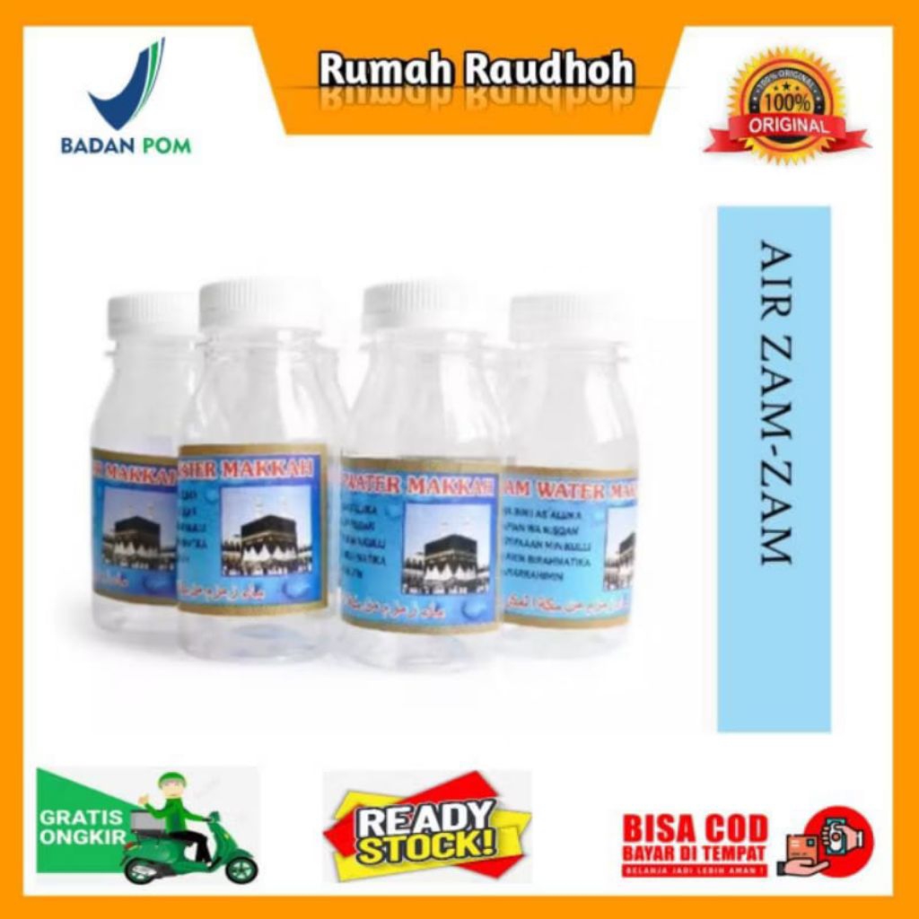 

AIR ZAMZAM ASLI ARAB SAUDI / MEKKAH 60 ML