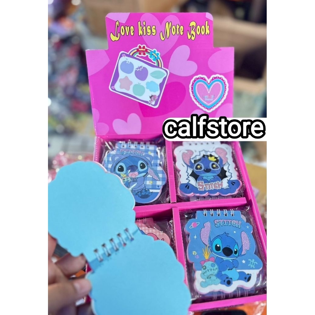 

1 BOX NOTEBOOK HOLOGRAM STITCH ISI 48