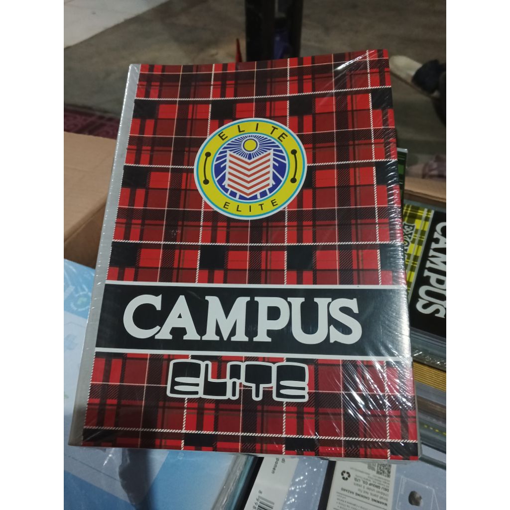 

Buku Tulis Panjang Boxy Campus Elite 50 lembar isi 10 buku per pack, Buku Sekolah