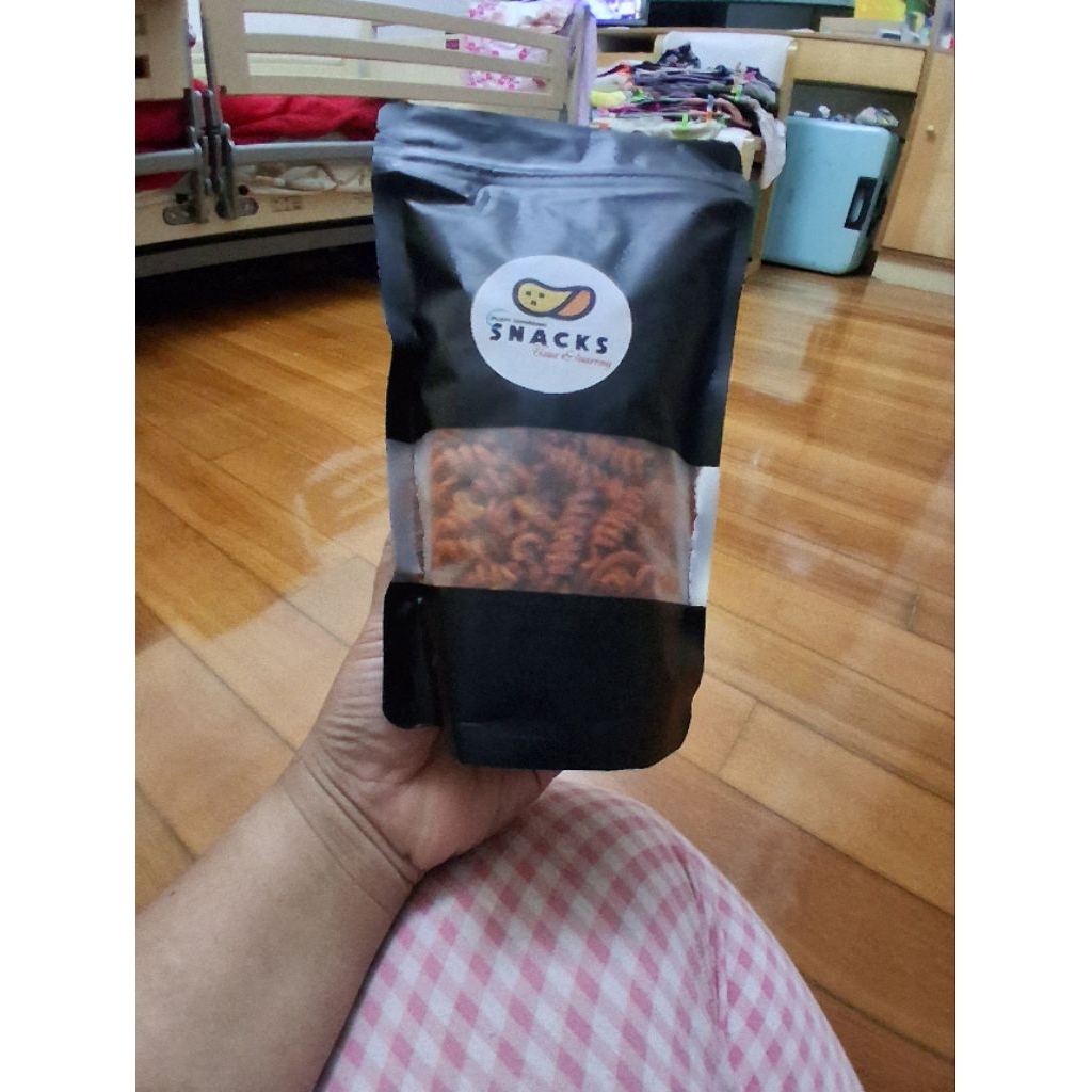 

basreng pedas,usus original,makaroni pedas