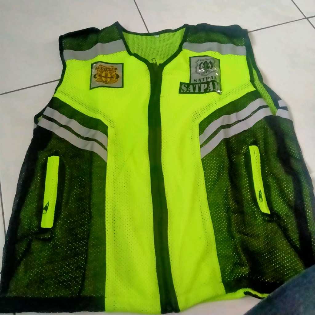 Rompi Satpam Security Rompi Satpam Jaring  - ROMPI SECURITY SATPAM - Rompi Satpam Gada