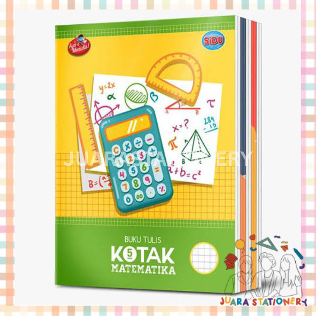 

(785) Buku Kotak Matematika Sidu 38 lembar / Buku Matematika Buku Kotak Kecil