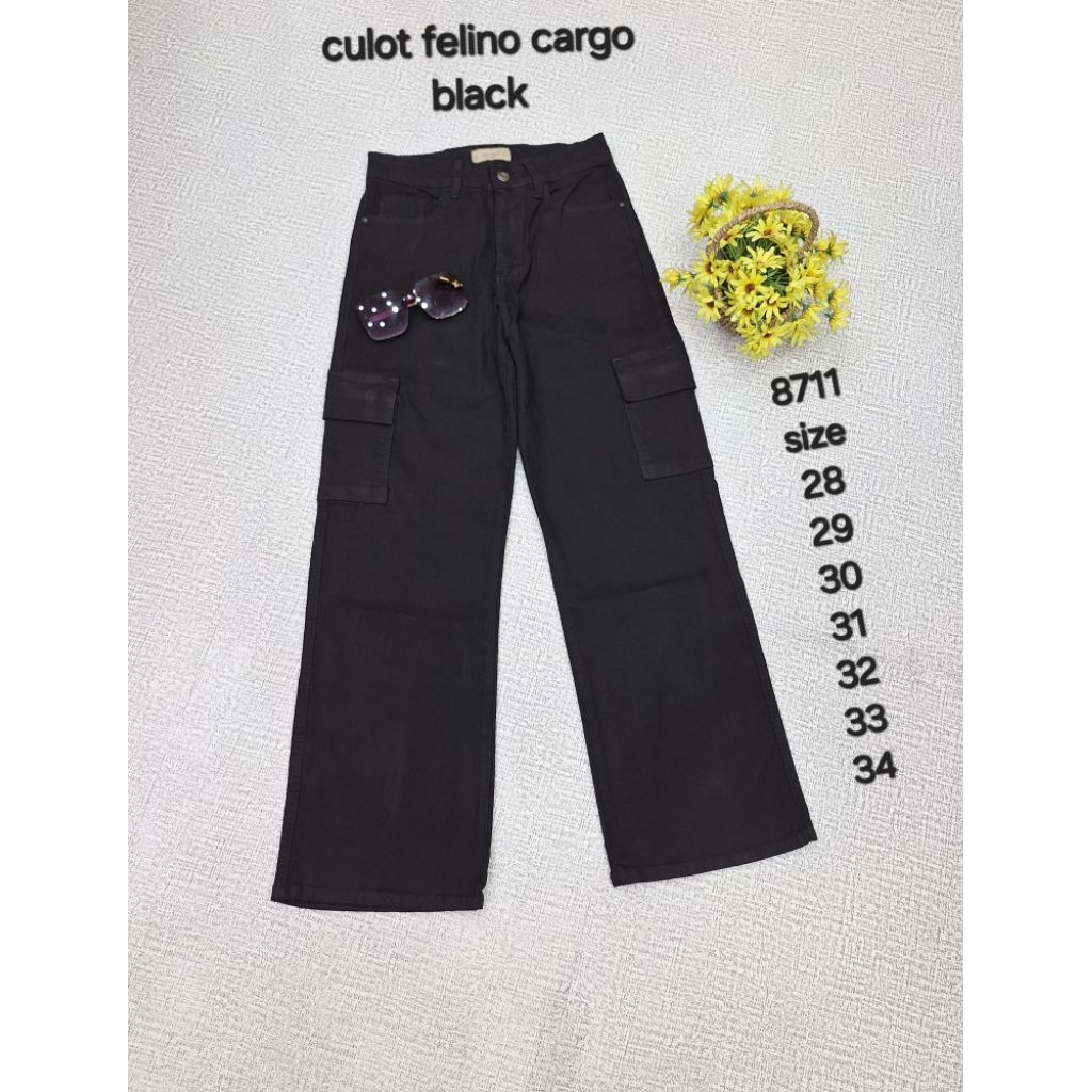 Celana Felino  Kulot  cargo