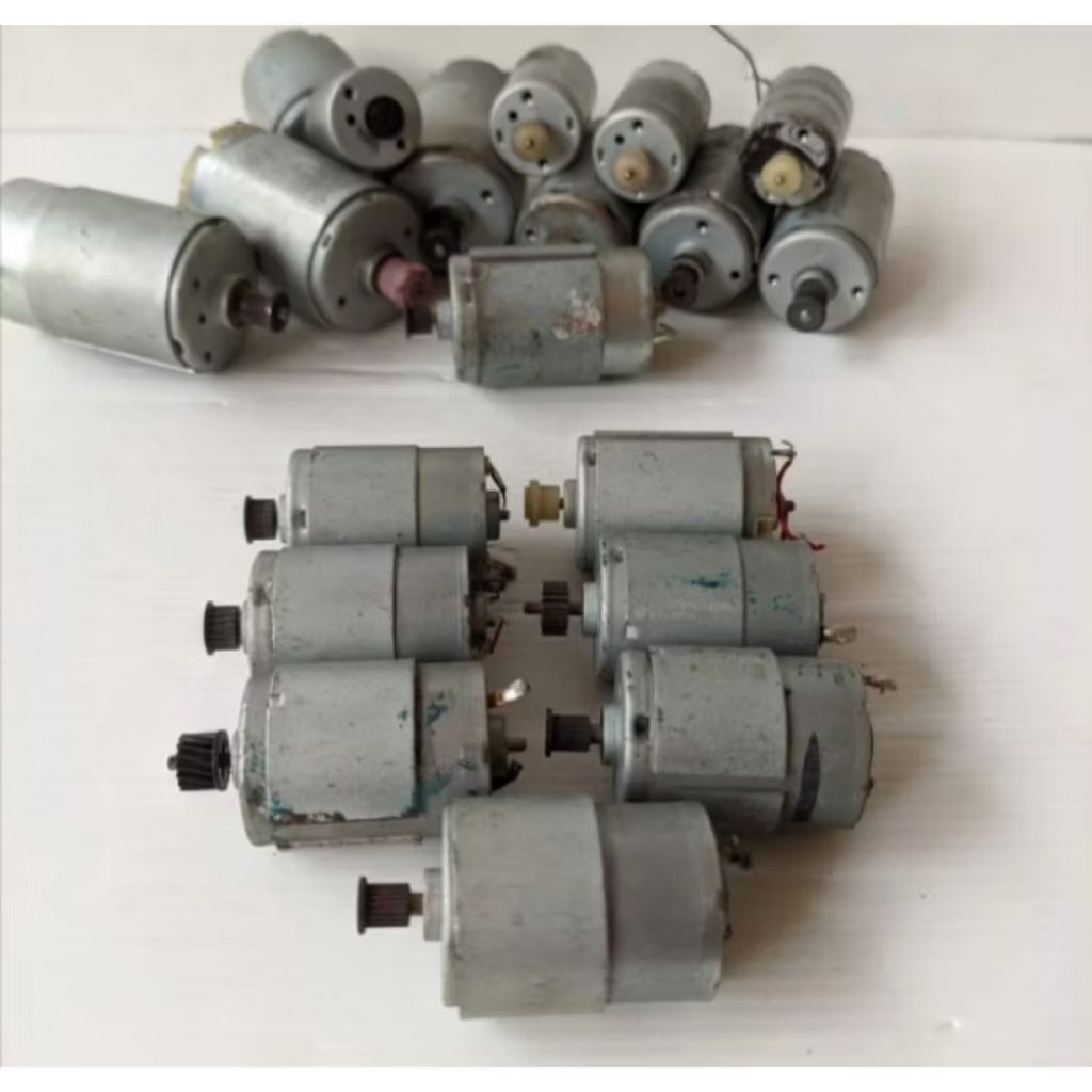 MOTOR DC DINAMO PRINTER 12V DC ~ 3000RPM DIY GENERATOR MINI, PENGGERAK, BOR PCB, DLL