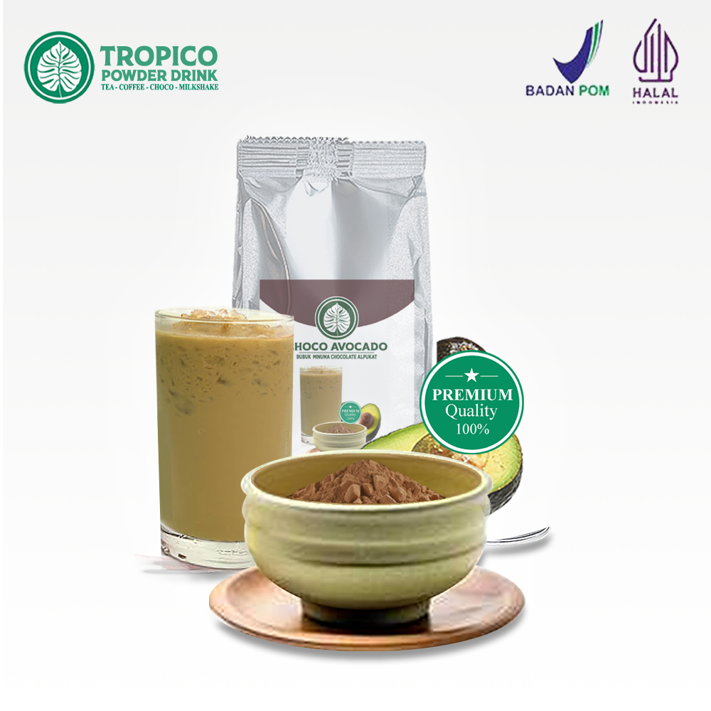 

Bubuk Minuman Choco Avocado - Chocolate Rasa Alpukat - Tropico Powder drink