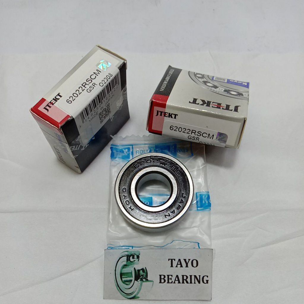BEARING 6202 2RS KOYO LAHER 6202 2RSCM KOYO Size 15X35X11MM