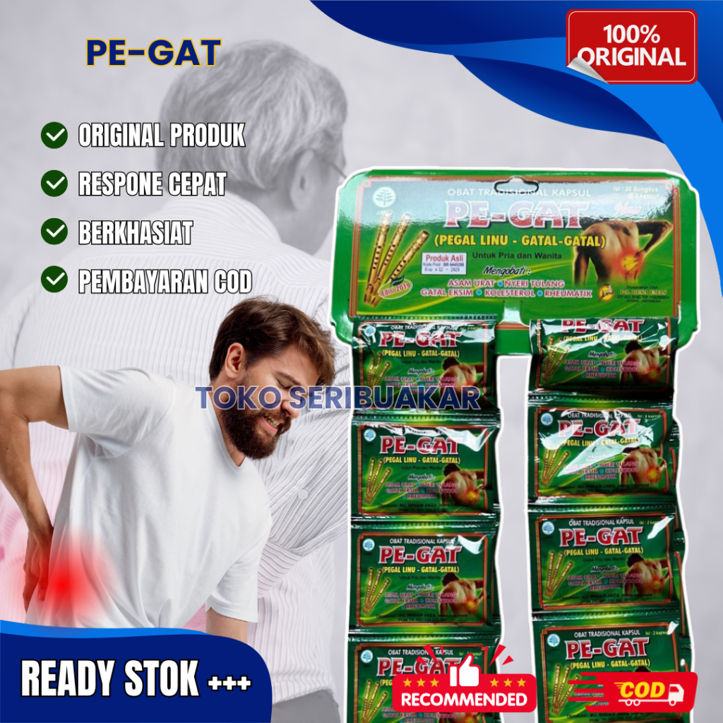 

Pegat Original Kapsul (Asam Urat)