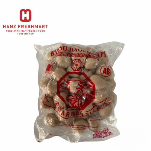 

Warisan 319 Bakso Daging Polos isi 50 - Hanz Freshmart