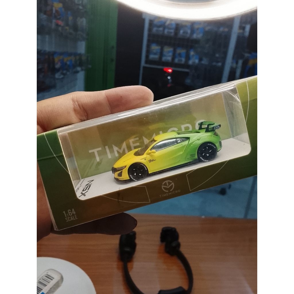 Time micro Honda NSX gradient green lime super rare