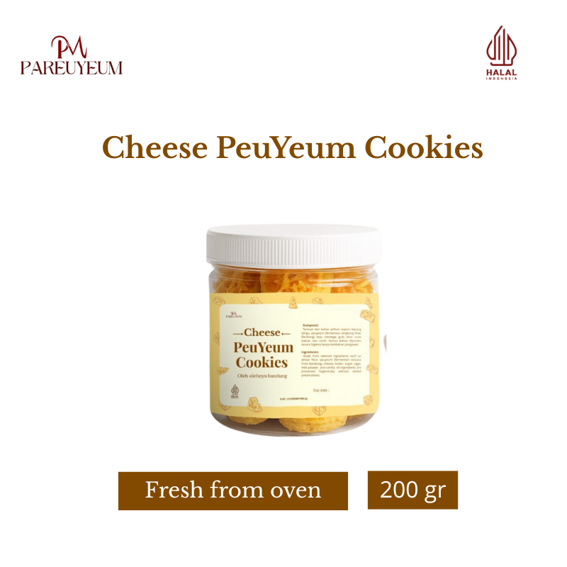 

Cheese Peuyeum Cookies oleh oleh khas bandung