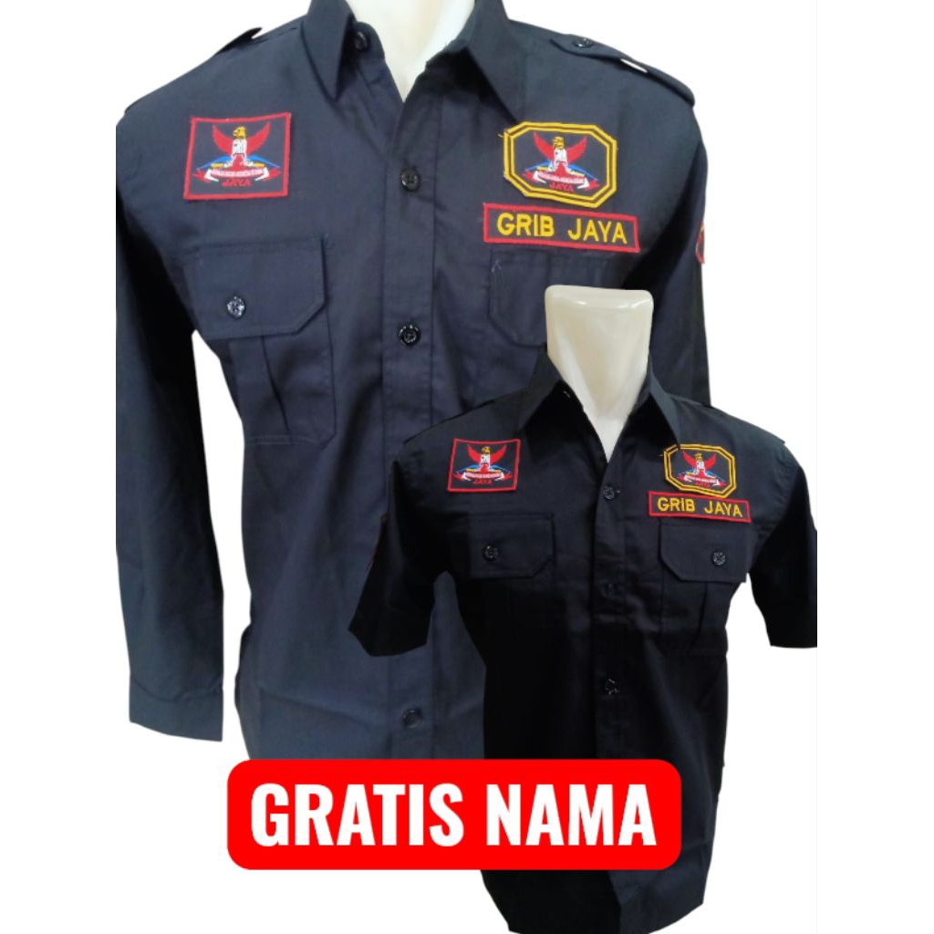KEMEJA GRIB JAYA/ SERAGAM GRIB JAYA/ HEM GRIB JAYA/ GRIB JAYA/GRIB