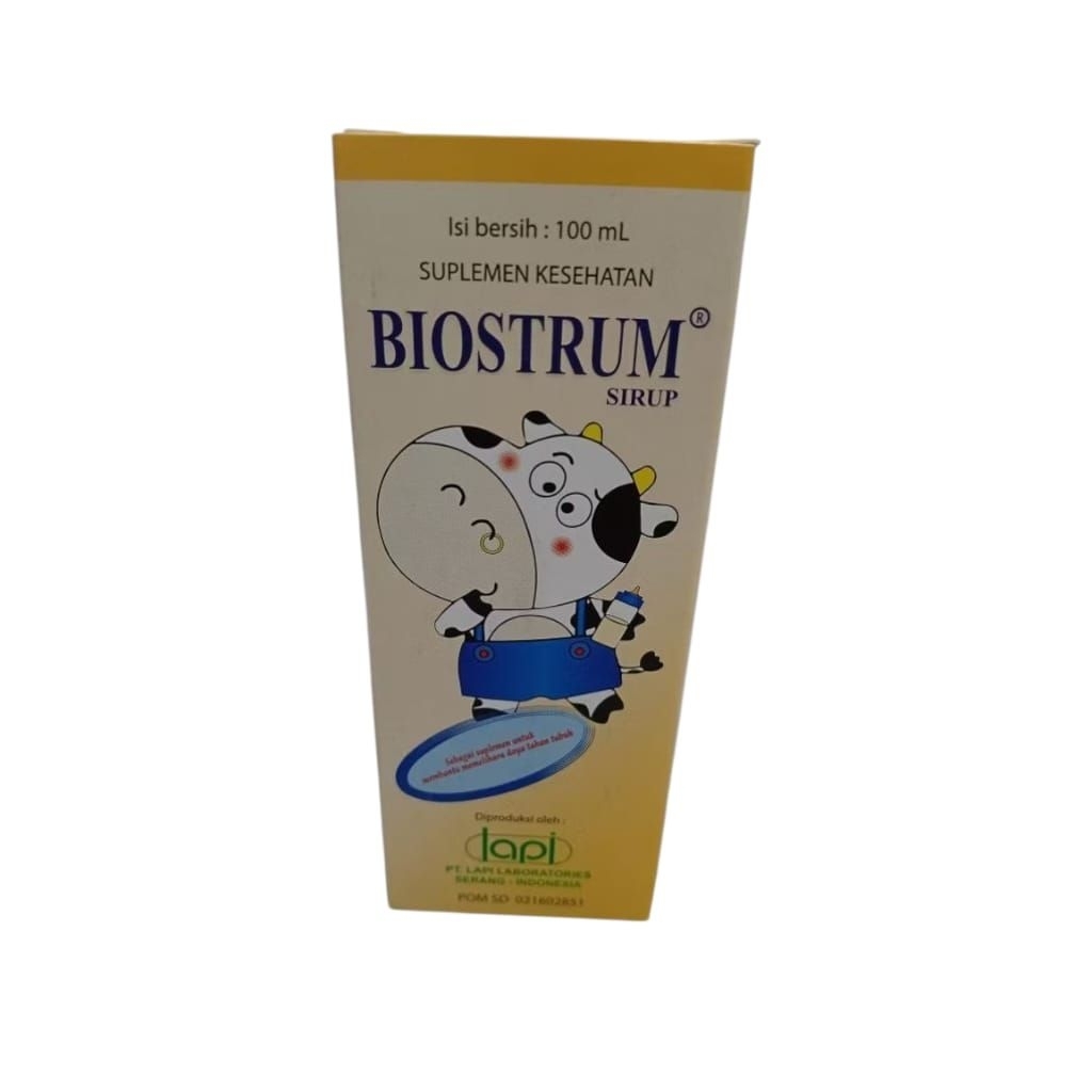 

biostrum syrup isi 100ml botol