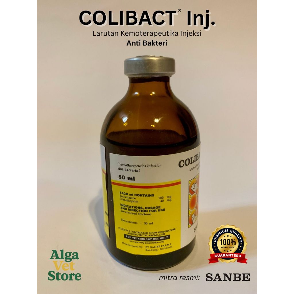 Colibact Inj 50 ml - Larutan Kemoterapeutika Injeksi