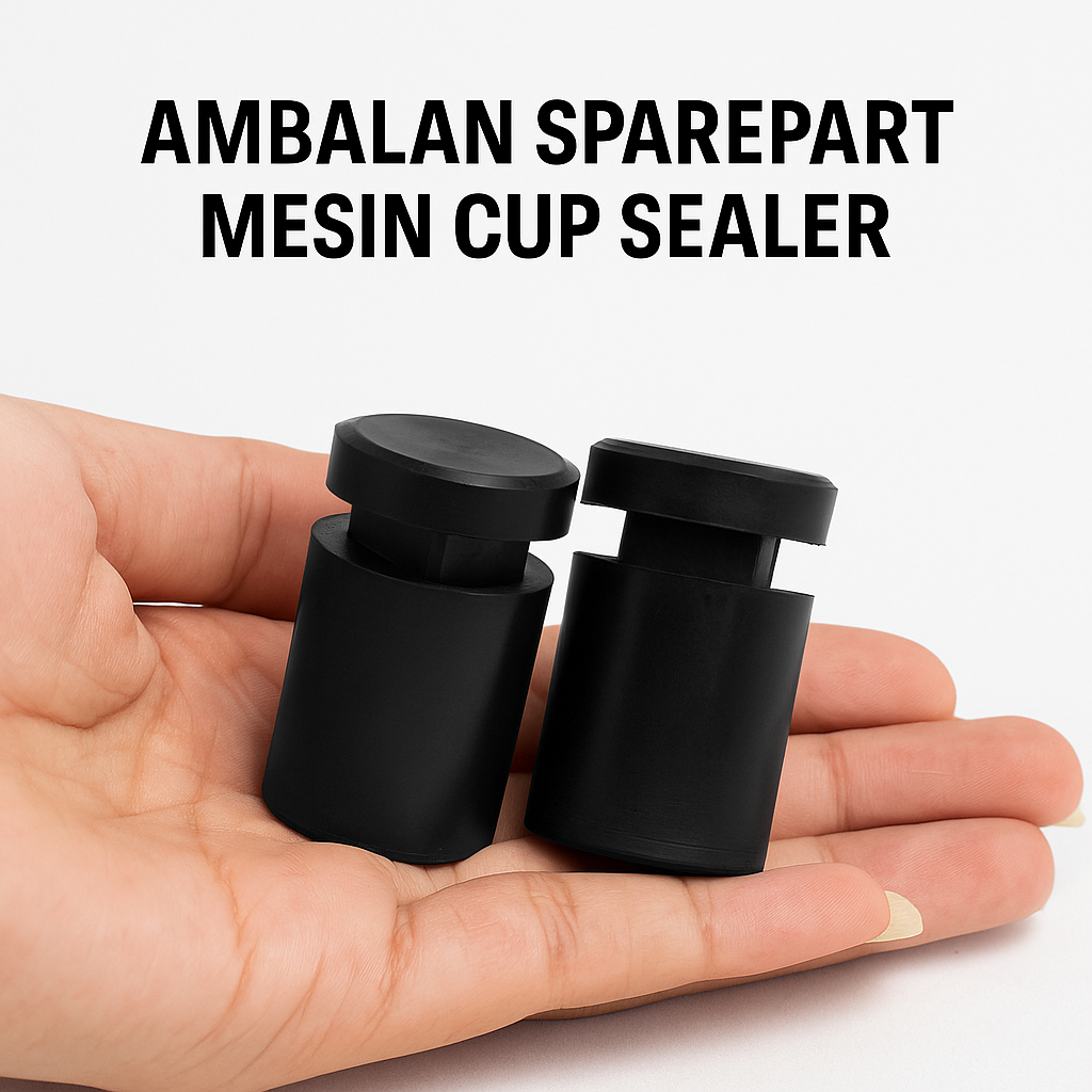 Ambalan Sparepart Mesin Cup Sealer hitam
