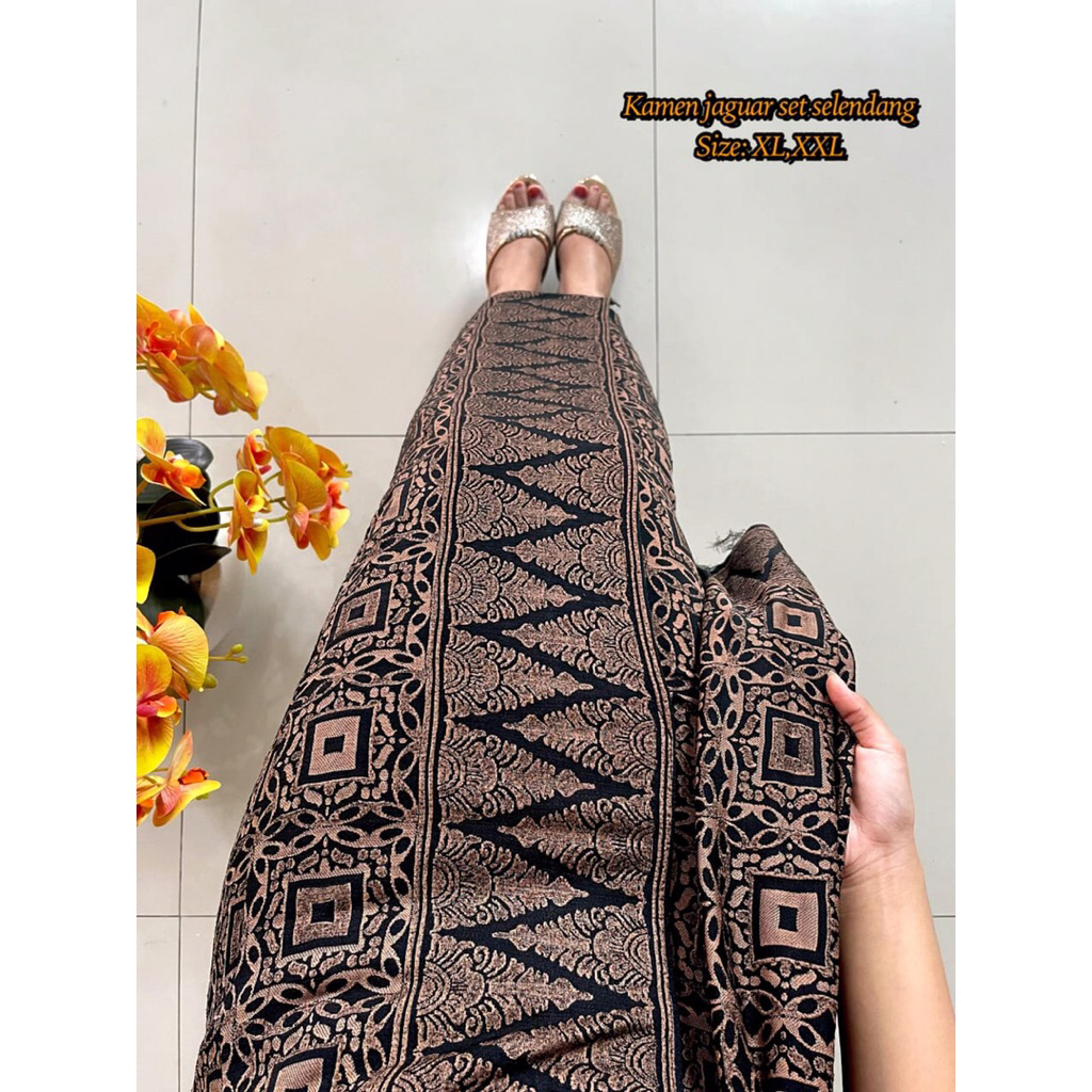 kamen jaguar set selendang ada JUMBO