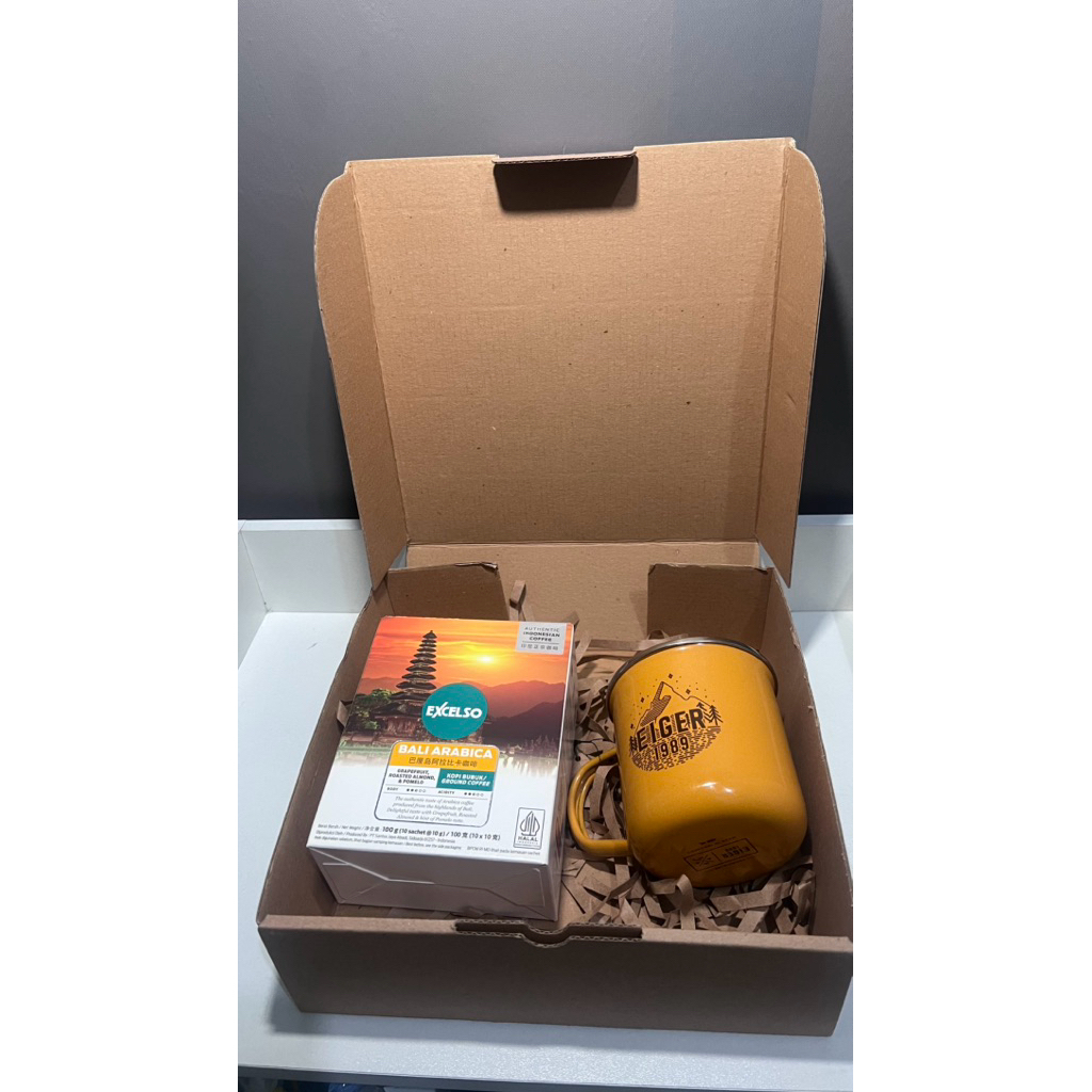 

Hampers Premium Excelso X Eiger | Hampers Cowok