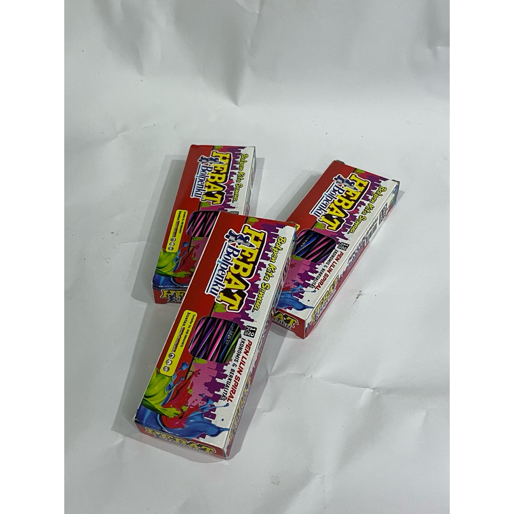 

PULPEN/BOLPOIN HEBAT 1 pack isi (12 pcs)