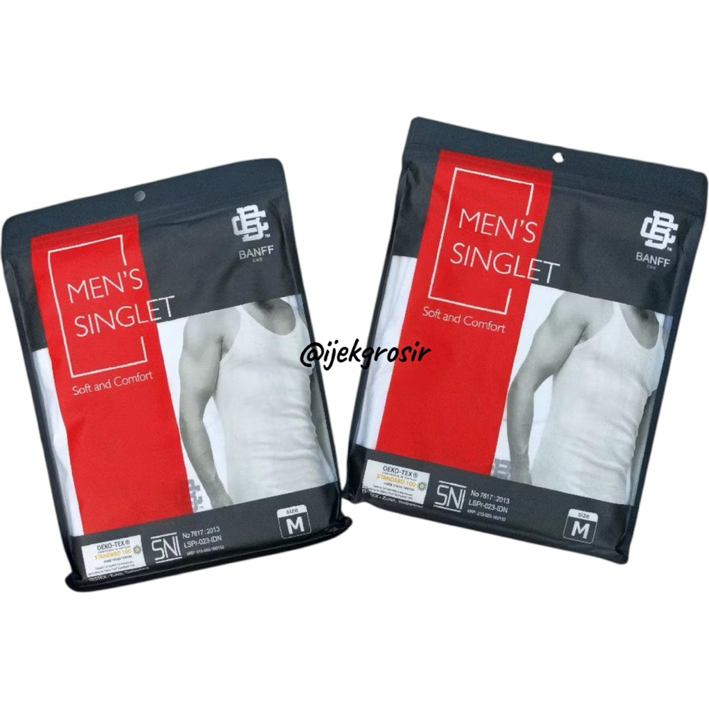Singlet Pria Dewasa Boy London Banff Cuci Gudang