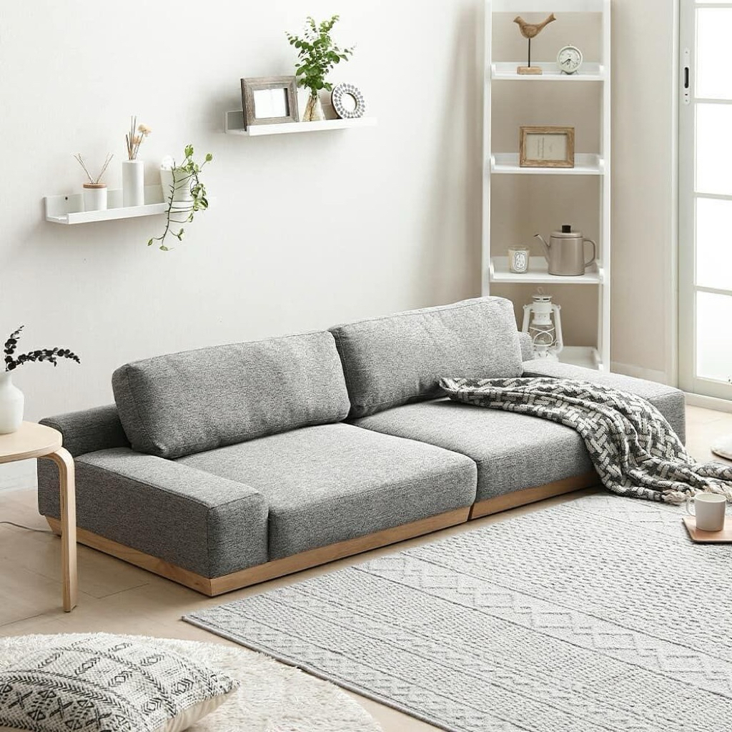 sofa lesehan ruang keluarga | sofa ruang TV minimalis