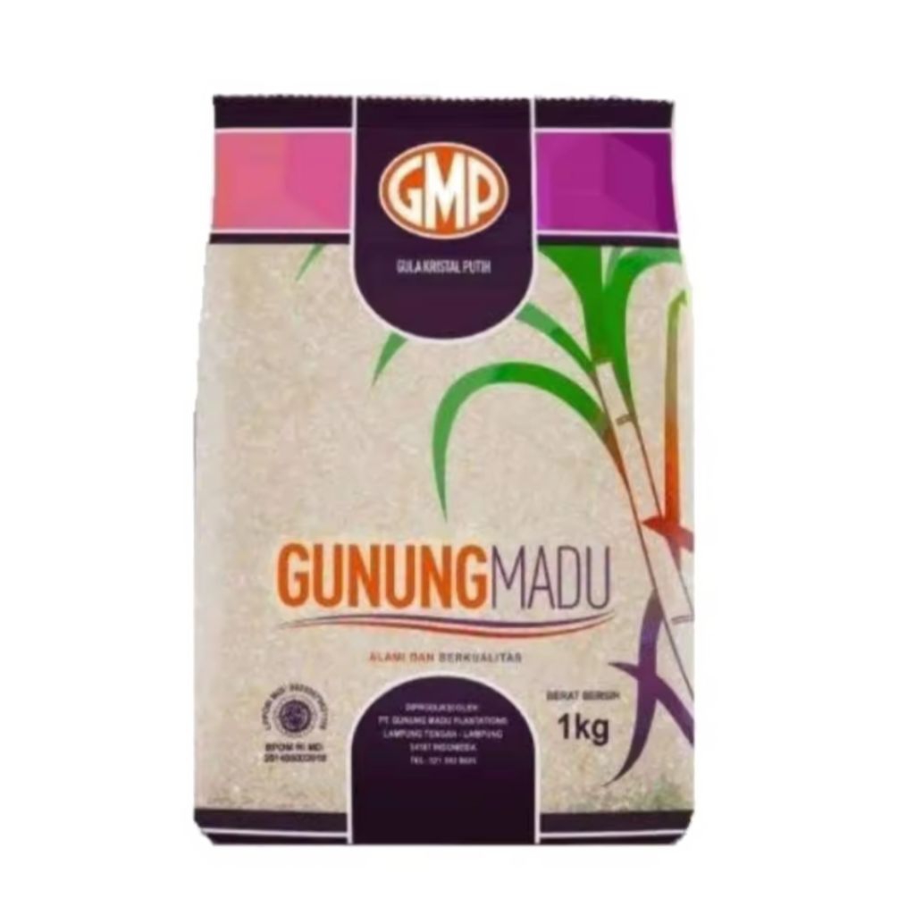 

Gula Pasir Kristal Putih Gunung Madu 1Kg - Gula Pasir kemasan 1 Kg