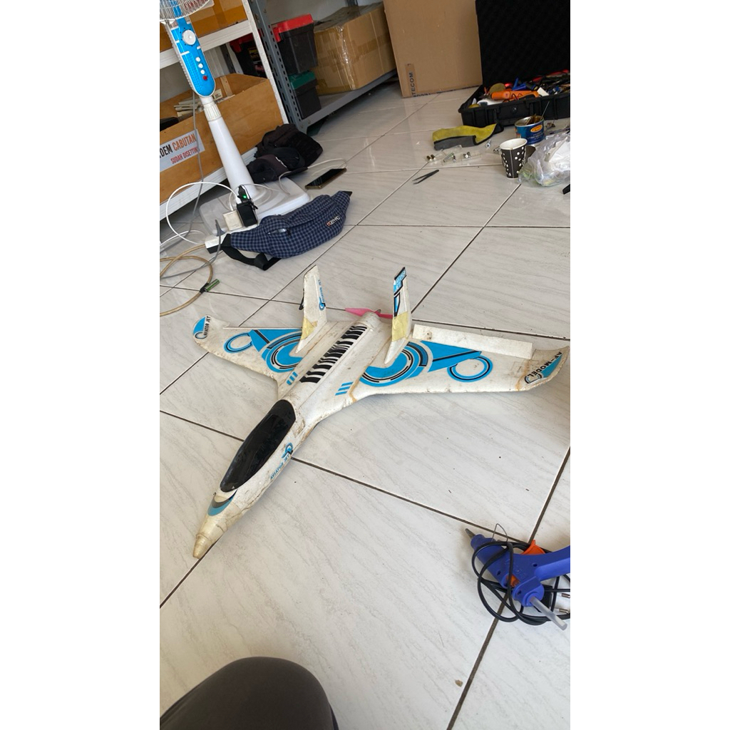 RC Pesawat RC Plane Fun Jet PNP Wing Span 78cm