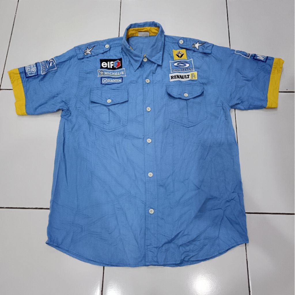 Vintage Renault F1 x Mild Seven Workshirts size XL