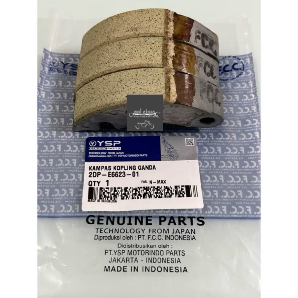 Kampas Kopling Ganda Only NMAX 2DP