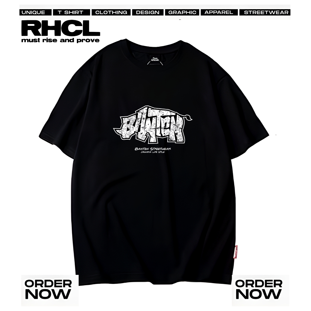 Kaos Distro Rhicula Badak Banten